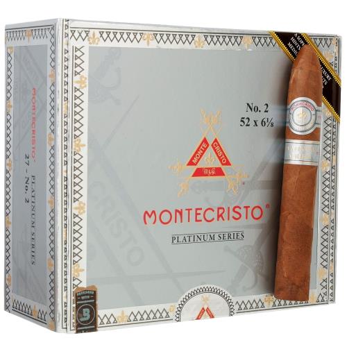 Montecristo Platinum No. 2 6 1/8 * 52