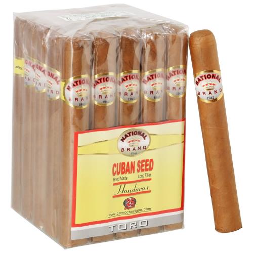 National Brand Cuban Seed Toro 6  * 50
