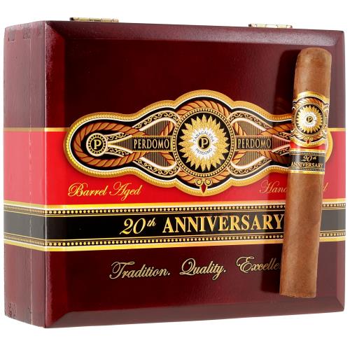 Perdomo 20th Anniversary Sun Grown E656 6  * 56