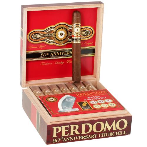 Perdomo 20th Anniversary Sun Grown C756 7  * 56
