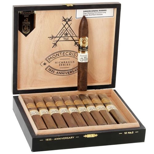 Montecristo 1935 Anniversary Nicaragua No. 2 6 1/8 * 52