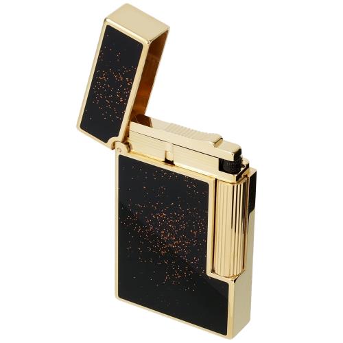 S.T. Dupont Line 2 Lighter, Gold Dust