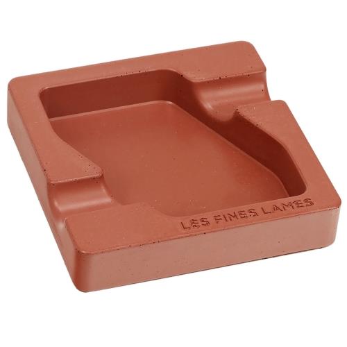 Les Fines Lames DYAD Concrete 2-Cigar Ashtray