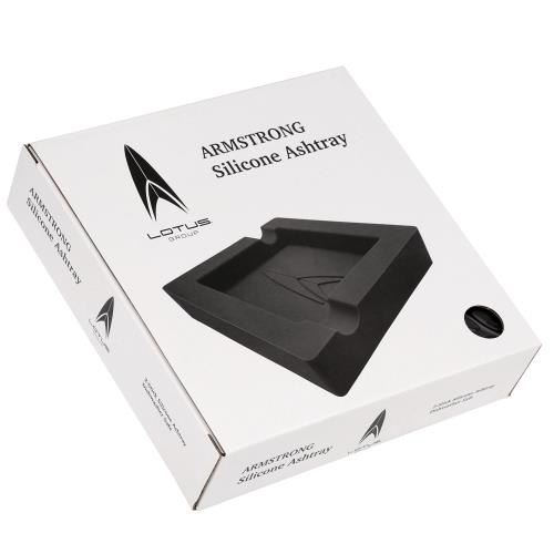 Lotus Armstrong Square Silicone 2-Cigar Ashtray