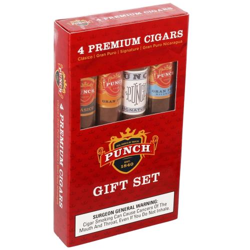 Punch Holiday Toro Bravo 4-Cigar Sampler Pack