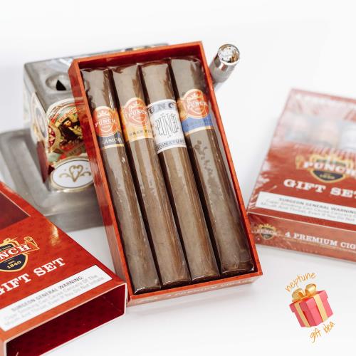 Punch Holiday Toro Bravo 4-Cigar Sampler Pack