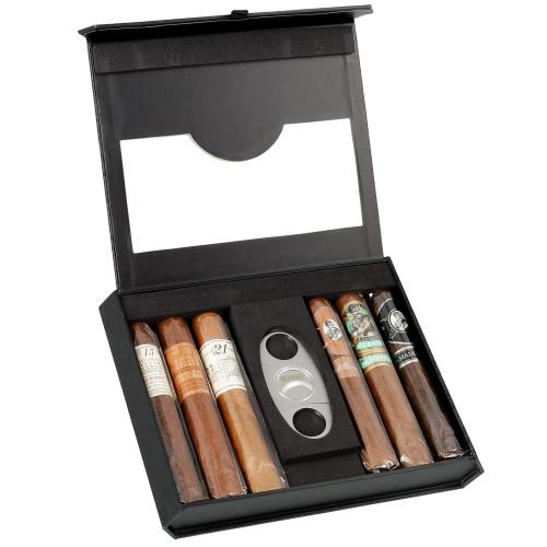 Gurkha 6-Cigar Sampler Gift Pack with Cutter