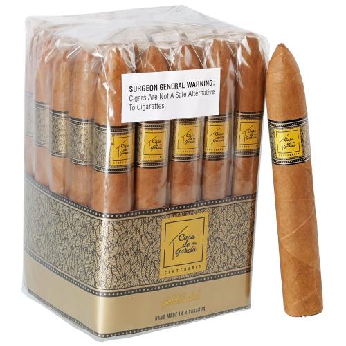 Casa de Garcia Centenario Gold Label Belicoso 6 1/4 * 52, Bundle of 25