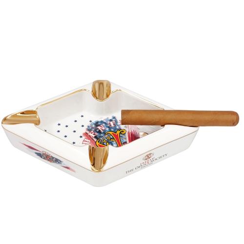Arturo Fuente The OpusX Society 1776 Ceramic 4-Cigar Ashtray