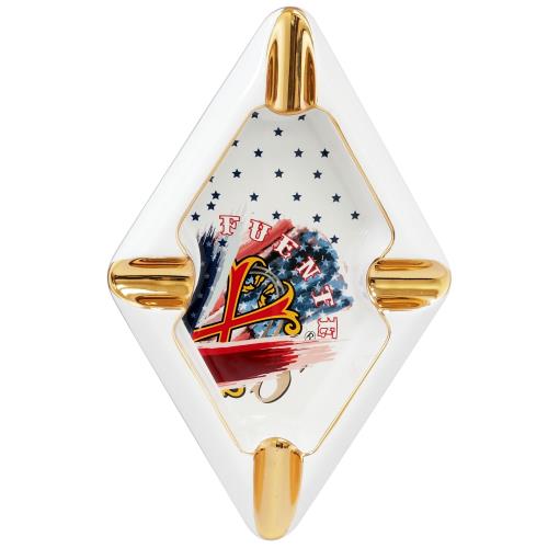 Arturo Fuente The OpusX Society 1776 Ceramic 4-Cigar Ashtray