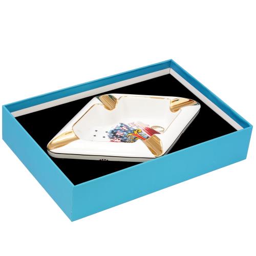 Arturo Fuente The OpusX Society 1776 Ceramic 4-Cigar Ashtray