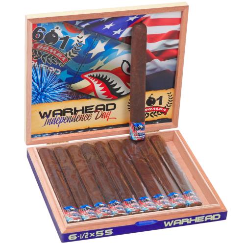 601 La Bomba Warhead Independence Day 2025 6 1/2 * 55, Box of 10